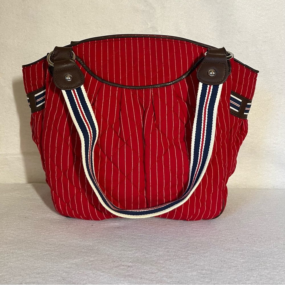 Vera Bradley Carry-All Tote (Seaport Stripe)